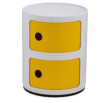 Amazon｜コンポニビリ ジェネリック家具 丸型収納キャビネット